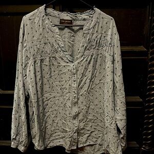 Lane Bryant button down blouse - size 26